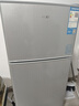 奥克斯小冰箱家用小型迷你冷藏冷冻两用出租房宿舍用节能省电寝室办公室电冰箱 【净化去味】186银色【高效保鲜 铜管速冷】70L 实拍图