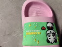 LA CHAPELLE HOMME男女儿童室内居家防滑洗澡软底可爱卡通凉拖鞋 粉色 38-39  实拍图