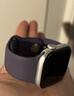 Apple/苹果 女神节礼物Watch S11 智能手表GPS款42毫米银色铝金属表壳雾紫色运动型表带S/M 实拍图