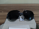 海伦凯勒太阳镜男款偏光墨镜飞行员蛤蟆镜开车渐变色防晒护目眼镜H1284P01 实拍图