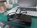SooGree防蓝光近视眼镜半框男士眼睛钛金属变色光学镜架散光眉线可配度数 实拍图