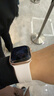 Apple/苹果 【女神节】Watch S11 智能手表GPS款42毫米玫瑰金色铝金属表壳淡桃粉色运动型表带S/M 实拍图