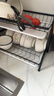 美厨物语厨房置物架碗碟收纳架碗架沥水碗筷柜收纳柜碗盘用具置物架大全 实拍图