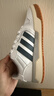 adidas ENTRAP美式校园风运动少年感复古篮球风板鞋男女阿迪达斯   白色/蓝色   35.5 实拍图