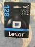 雷克沙（Lexar）128GB TF（MicroSD）存储卡 C10 U3 V30 A1 高速内存卡 读速100MB/s 持久稳定（633x） 实拍图