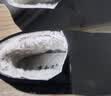 布舍元老北京布鞋棉鞋高帮羊毛保暖男中老年防滑爸爸鞋74X-0214黑色43 实拍图