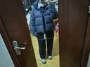 优衣库无缝羽绒短茄克女装/外套夹克478578 07 青灰色 XL /165/92A 实拍图