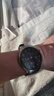 华为【送礼送健康】HUAWEI WATCH 5 46mm高端款航天级钛合金表壳木星棕素皮复合表带X-TAP智感窗eSIM 实拍图