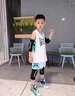 耐力克斯儿童护膝护肘护具套装运动足球打篮球轮滑骑行防摔四件套自行车 实拍图