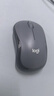 罗技（Logitech）M220 轻音鼠标 无线鼠标 办公鼠标 对称鼠标 带无线微型接收器 灰黑色 实拍图