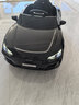 星辰皓奥迪儿童电动车四驱汽车遥控四轮宝宝玩具车可坐人童车RSGT 黑色+四驱+遥控+摇摆+皮座+软轮 实拍图