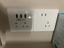 公牛（BULL）开关插座 G12系列 五孔带3位USB插座86型插座面板G12E536S 象牙白 实拍图