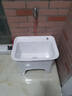 柯鲸拖把池阳台陶瓷家用大号方形拖布盆卫生间落地式洗地洗墩布池 【台控防堵】拖把池932 实拍图