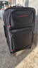 竹貂行李箱耐磨牛津布28英寸大容量男拉杆箱女万向轮旅行箱密码箱皮箱 黑色-耐磨牛津布 22英寸 【放心购，赠送运费险】 实拍图