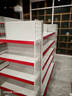 乐企超市货架展示架便利店货物架药店小卖部零食店文具店置物架子展柜 五层主架（升级加厚） 单面【长72*宽42*高130cm】 实拍图