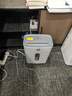 惠普4级高保密迷你办公家用商务小型低噪音碎纸机粉碎机 单次6张连碎5分钟15L可带钉碎卡  W1505CC 实拍图