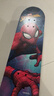 迪士尼（Disney）蜘蛛侠滑板儿童少年初学者代步玩具四轮轮滑双翘板送礼物 实拍图