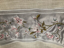 溪秀映像 美式桌布布艺棉麻仿亚麻刺绣复古中式长方形餐桌布茶几桌布定制 米杏色 桌布140*200cm 实拍图