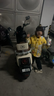 爱玛电动摩托车 辉腾长续航大动力智能APP操控72V电池轻便高速电瓶车大牌极酷爱玛电动车电摩  茶白 实拍图