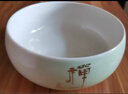 豹霖 茶洗缸大号特大水盂功夫笔洗茶具盆配件大全陶瓷器家用品中式 茶洗大号-翡翠绿-禅字 实拍图