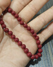 石玥珠宝高含量紫金朱砂手串本命年护身符转运珠手链男女士款礼物6mm 实拍图