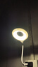 智能语音小夜灯声控灯小台灯便携氛围拍照LED卧室宿舍床头节能灯 USB插口即插即用 白色折叠语音灯【1个装】 实拍图