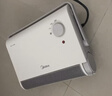 美的（Midea）【浴室新贵】暖风机浴室/台壁两用取暖器/石墨烯极速升温/节能小太阳抗菌过滤低噪音可移动HFS20XQ 实拍图