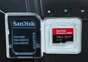闪迪（SanDisk）128GB TF（MicroSD）内存卡 A1 U1 C10 至尊高速移动版存储卡 读速140MB/s 手机平板游戏机内存卡 实拍图