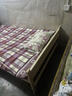 忆恬墨【免安装】折叠床 单人床1.2米实木床午休午睡床简易折叠硬板床 免安装加粗加厚单床 120cm宽*196cm长 实拍图