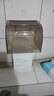 沃福友卷纸盒卫生间家用挂壁式免打孔创意防水厕所纸巾置物架浴室卷纸筒 灰色 实拍图