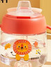 日康（rikang）学饮杯6个月+宝宝鸭嘴杯儿童水杯防漏防摔PCT材质180ML 粉色B1042 实拍图