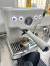 柏翠(petrus) 咖啡机意式浓缩家用小型半自动蒸汽打奶泡 海盐小方PE3833+PE3788 新年礼物 实拍图