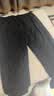 雅鹿90鸭绒羽绒裤男士2026秋冬新款休闲防风加厚保暖御寒加绒长裤子 灰色 XL (180) 【推荐130-150斤】 实拍图