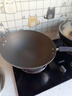 苏泊尔（SUPOR）2代有钛不粘锅无涂层炒锅家用钛铁合金不粘锅燃气电磁炉通用炒锅 CC34JG3【带副把手2代】 34cm 实拍图