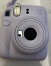 INSTAX富士instax立拍立得 一次成像相机 mini12精美礼盒 鸢尾骑士 含10张fafa花边相纸 实拍图