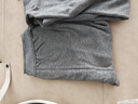 七匹狼男士秋衣秋裤男纯棉保暖内衣薄款棉毛衫保暖衣保暖裤保暖套装 深灰(上衣+裤子) XL (175) (推荐体重130-150斤) 实拍图