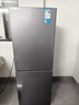 美的（Midea）182L两门冰箱灰色两门小户型一级能效客厅家用电冰箱租房宿舍低音节能可冷藏冷冻不占地MR-191A 实拍图