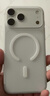Snowkids 适用iPhone 17pro手机壳 超薄半磨砂半透防滑防摔防指纹 全包软壳时尚简约不易氧化保护壳套 透白 实拍图