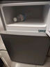 HYUNDAI（韩国现代）小冰箱迷你小型家用冷藏冷冻宿舍出租房办公室双开门二门电冰箱节能省电 68L银【店铺爆款+节能省电】 实拍图