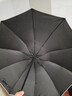 美度晴雨伞手动折叠伞便携雨伞大号反向三折10骨M3327黑色 实拍图