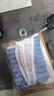 洁丽雅同款 挂式擦手巾卫生间 毛巾洗脸巾吸水不掉毛30*30 多条装 灰色+蓝色+粉色 3条 实拍图