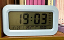 康巴丝（Compas）电子闹钟夜光智能语音报时起床神器闹铃强力叫醒儿童学生床头钟开学必备 2139 白色充电款新年礼物 实拍图
