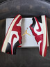 耐克（NIKE）女鞋AJ1 LOW 26新款低帮时尚潮流运动婚鞋红色经典板鞋复古休闲鞋 DC0774-160 36.5 实拍图