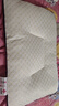 洁丽雅（Grace）枕芯枕头 颈椎枕分区针织按摩枕水立方中枕45*70cm 白色 单只装 实拍图