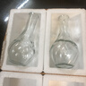 现代透明小口径ins风玻璃花瓶客厅餐厅民宿桌面插干花瓶装饰摆件 【2支装】ins风小口花瓶 实拍图