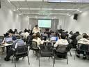 香影学院风miu系灰色针织开衫女2026秋季新款绞花翻领假两件毛衣 浅灰 L 165/88A/110-125斤 实拍图