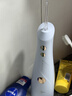 博皓（prooral）【新年礼物】5025Plus冲牙器手持立式洗牙器带数显水牙线洁牙器 天空蓝270ml 实拍图