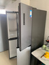 华凌美的出品406L十字双开门冰箱超薄风冷无霜一级能效双变频对开多门四门京东自营HR-426WSP国家补贴 实拍图
