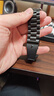 斯泰克 适用华为手表watch5/4/gt6/5/4/3/2/pro/保时捷/荣耀magic2/oppo watch4pro不锈精钢三株替换表带 实拍图