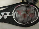 尤尼克斯（YONEX）羽毛球拍天斧进攻高磅全碳素进阶耐打AX10白粉红已穿线附手胶 实拍图